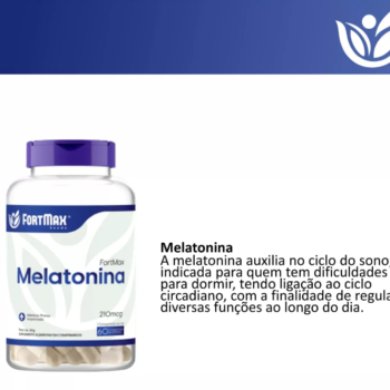 Fortmax Melatonina 0,21mcg 60cps - Image 4